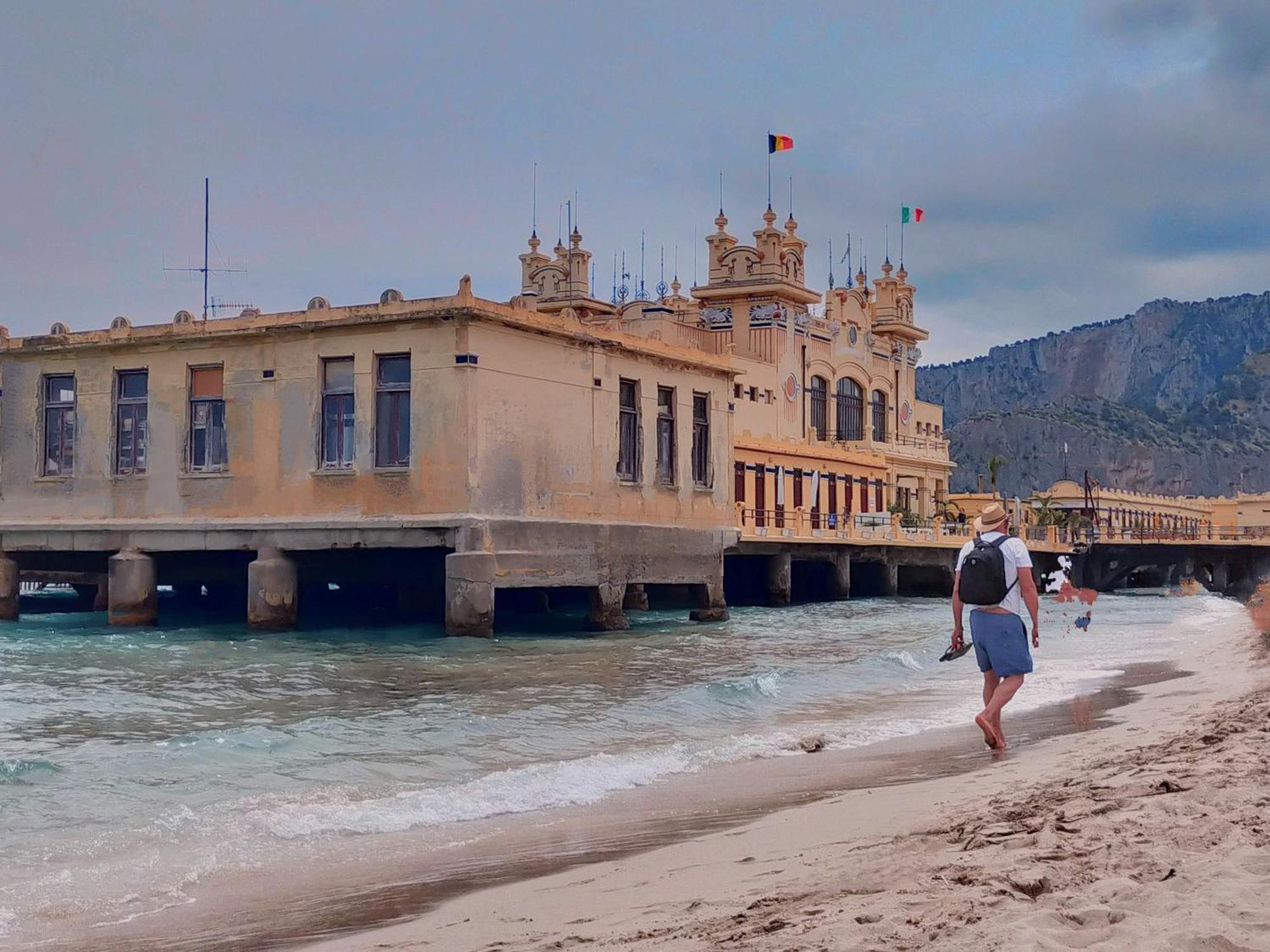 A Casa Di Mara Appartement Mondello Buitenkant foto