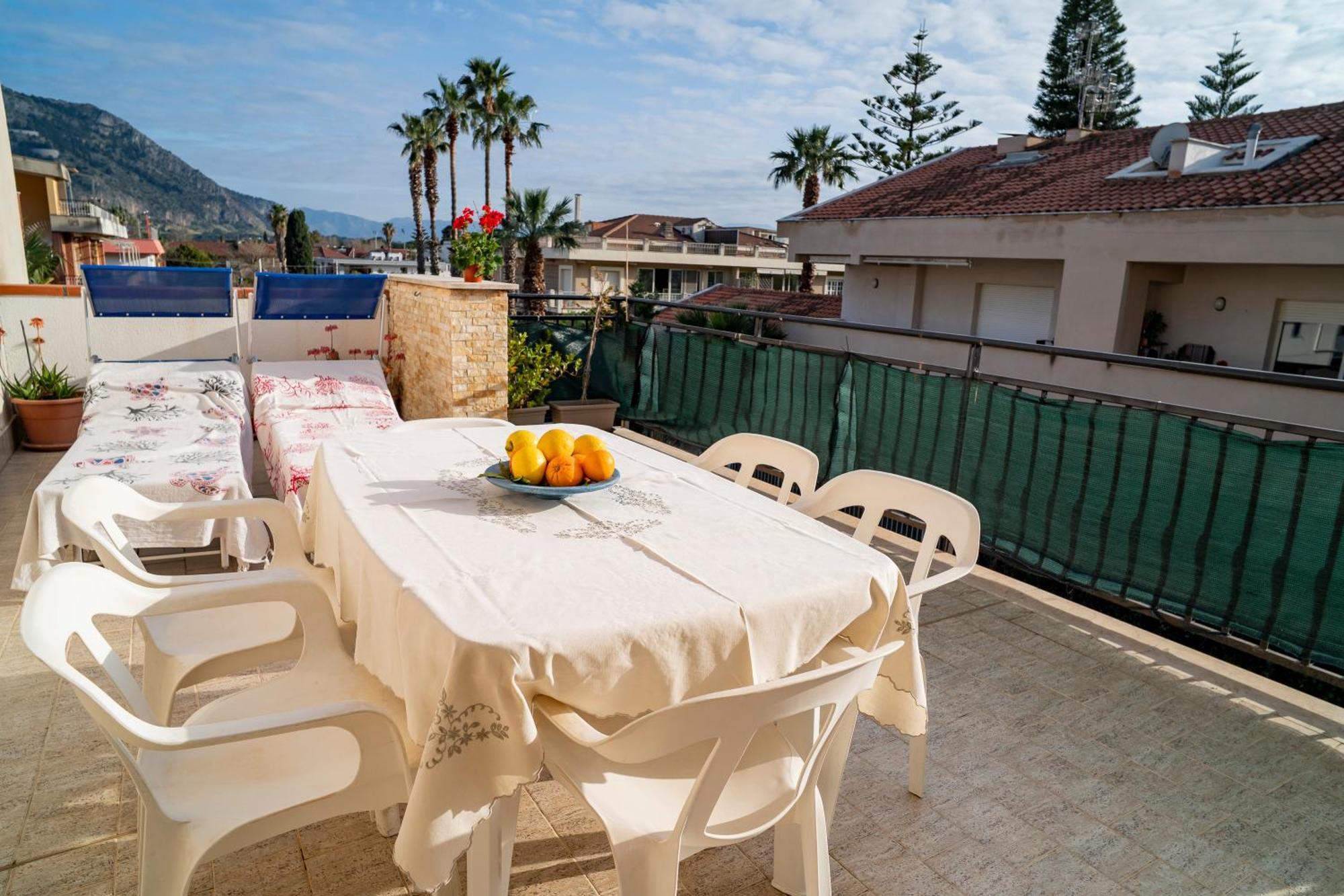 A Casa Di Mara Appartement Mondello Buitenkant foto